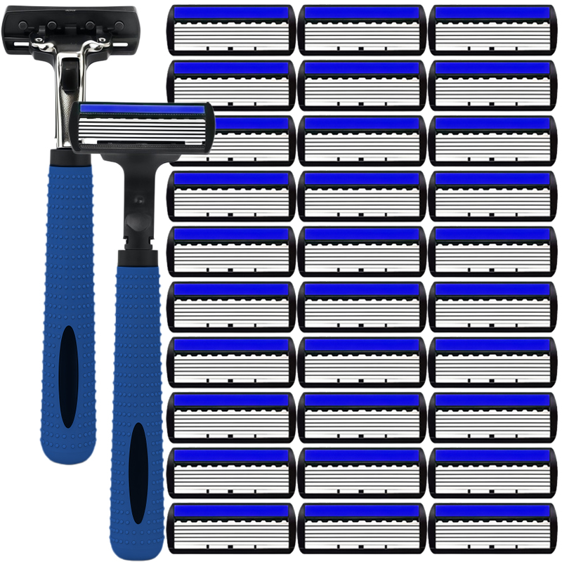 남성용 안전 면도날, 스테인리스 스틸 수동 면도기, 혼 - Safety Razor Handle 리뷰 및 가격