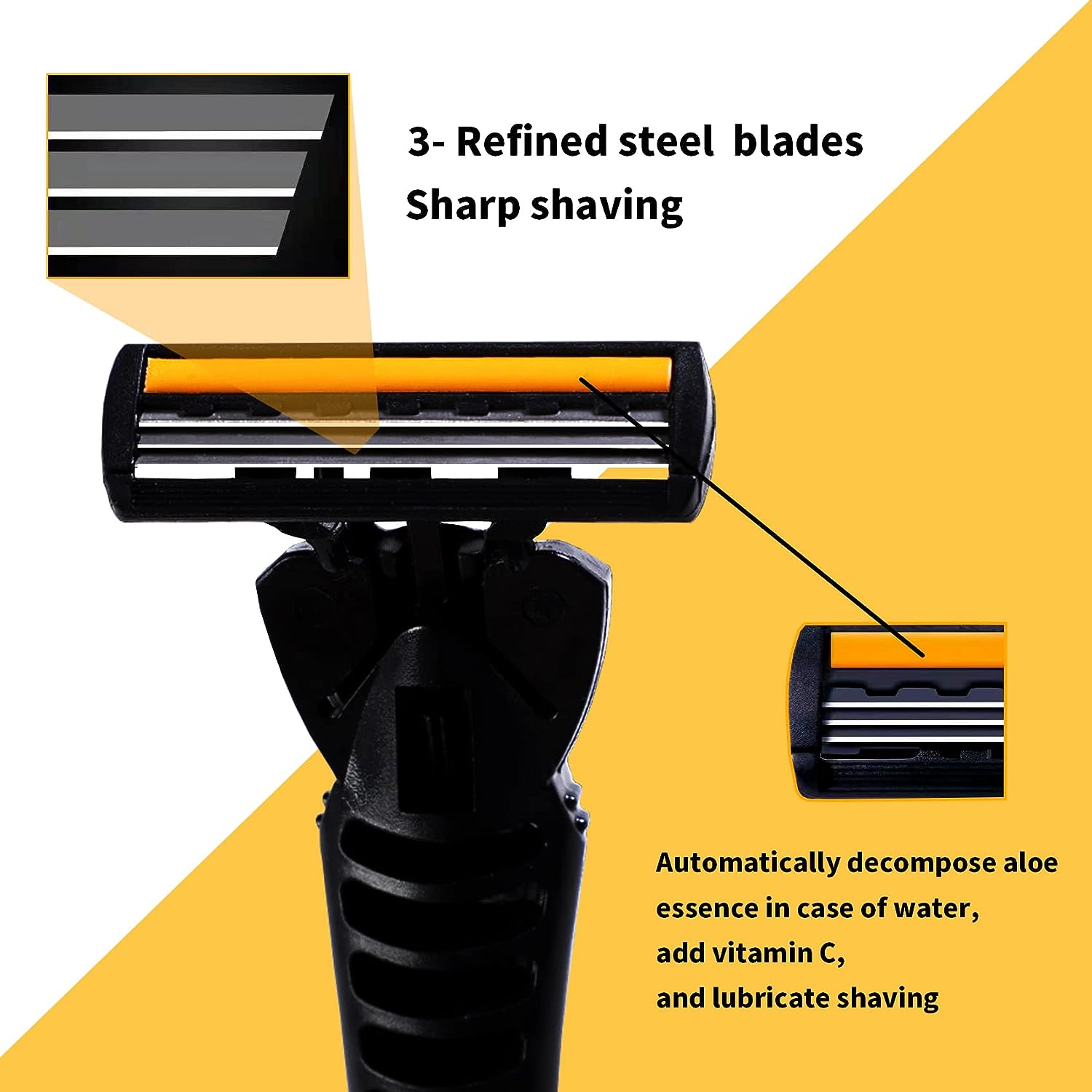 핸드형 전문가용 면도기, 3중날 구조로 안전하게 사용할 - Safety Razor Handle 리뷰 및 가격