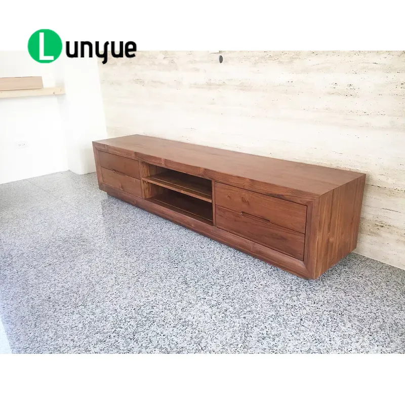 모던 티크 TV 캐비닛 4단 서랍 유럽 디자인 인도네시 - Sustainable Living Design 리뷰 및 가격