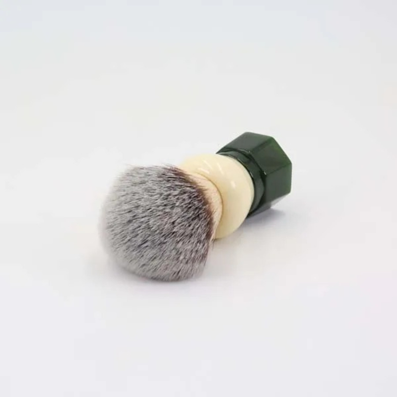 YAQI 남성용 면도 브러시, 화이트 그레이 브리슬,  - Safety Razor Handle 리뷰 및 가격