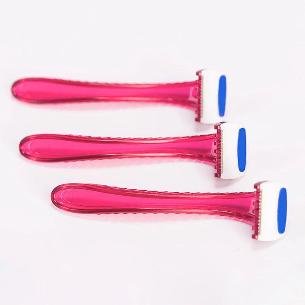 -5-30개입 일회용 여성용 비키니 면도기, 장미색 플 - Safety Razor Handle 리뷰 및 가격